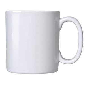 Caneca De Porcelana Branca Hm Brindes Confira