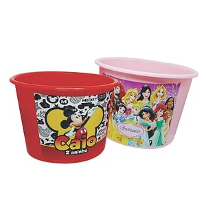 Balde Pipoca Personalizado | HM Brindes Balde Pipoca Personalizado