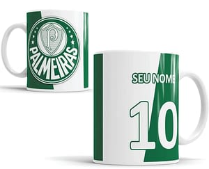 Caneca Personalizada do Palmeiras com Foto