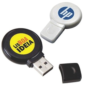 Pen Drive 8GB Redondo para Brindes