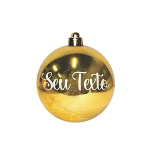 Bola de Natal Personalizada | HM Brindes Bola de Natal Personalizada