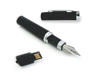 Caneta Pen Drive 8GB com Laser Point Personalizada