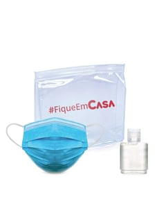 Kit para Prevenção do Coronavirus Personalizado