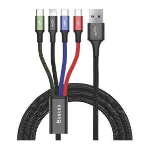 Cabo USB 4 em 1