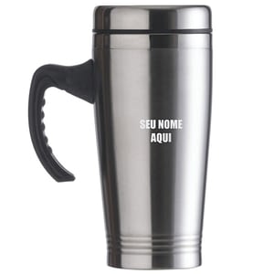 Caneca inox de 450ml