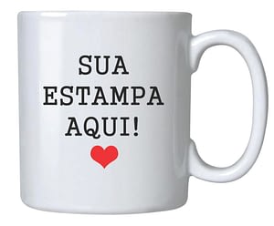 Caneca de Porcelana Branca Atacado