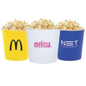 Balde de Pipoca Personalizado 3 Litros | HM Brindes Balde de Pipoca Personalizado 3 Litros