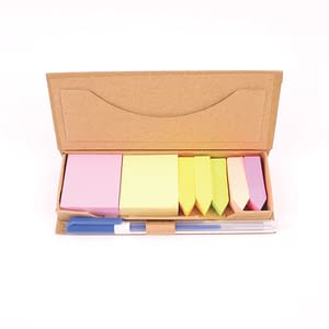 Bloco Notas Kraft Kit 2