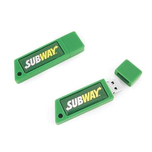 Pen Drive Emborrachado Chave 3D