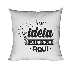 Almofada para Personalizar | HM Brindes Almofada para Personalizar