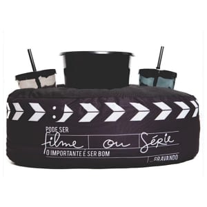 Kit Almofada com Porta Pipoca
