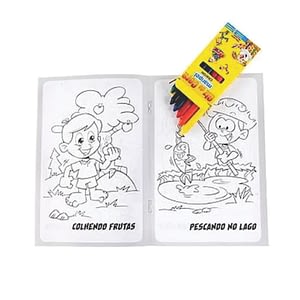 Caderno para Colorir Personalizado