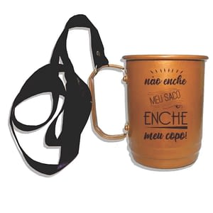 Canecas de Alumínio Personalizadas com Cordão Unidade 2