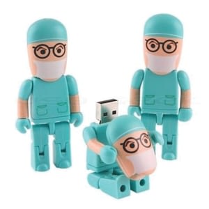 Pen Drive 4GB Personalizado Médico