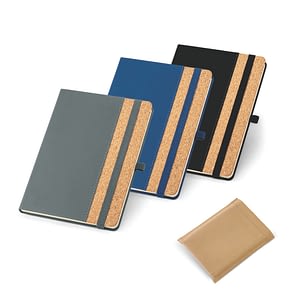 Caderno Capa Dura Cortiça