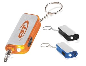 Chaveiro LED com Ferramenta