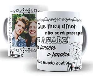 Caneca Personalizada Casal com Foto 2