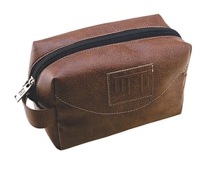 Kit Necessaire de Couro de viagem personalizada 2