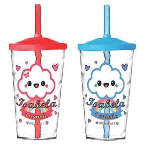 Copo infantil personalizado para festas 2