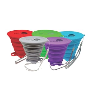 Copo de Silicone Retrátil