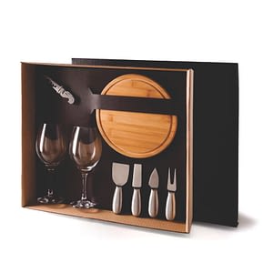 Kit Vinho e Queijo