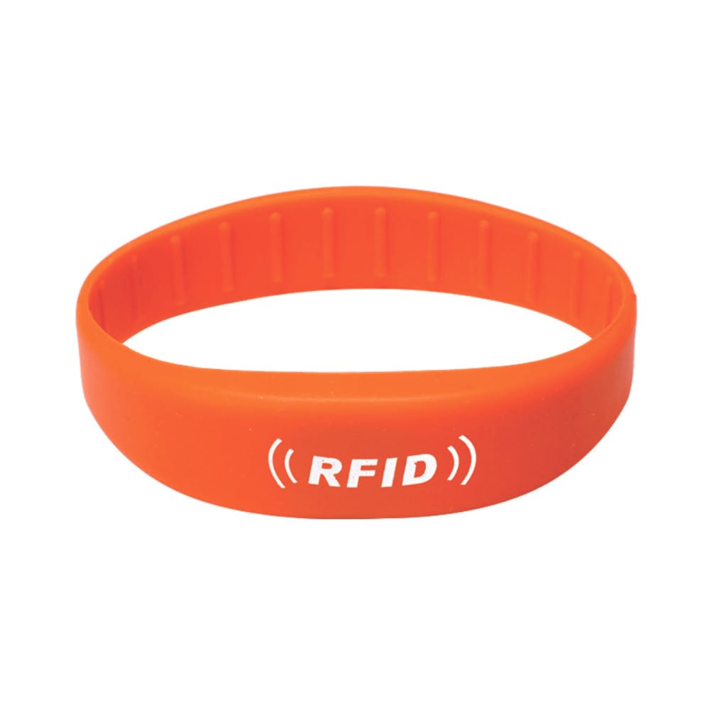 Pulseira de silicone com chip RFID NFC