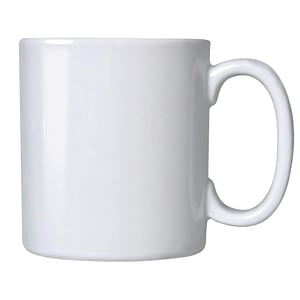 Caneca de Porcelana Branca | HM Brindes Caneca de Porcelana Branca