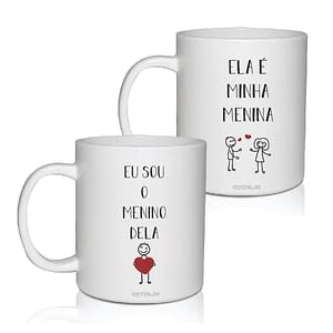 Caneca com nome casal personalizado 2