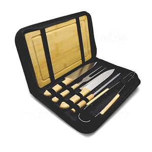 Kit churrasco com 6 peças