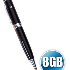 Caneta Pen Drive 8GB com Laser Point Personalizada