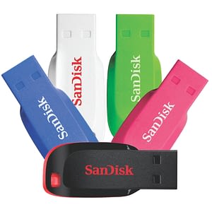 Mini Pen Drive Colorido