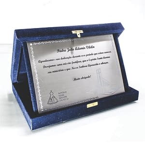 Placa de Homenagem Formatura 2