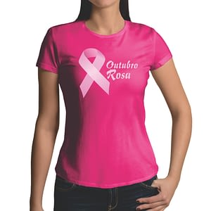 Camisetas Personalizadas Outubro Rosa