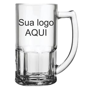 Caneca de chopp de vidro 3