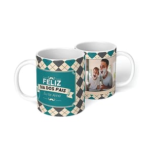 Caneca Personalizada Dia dos Pais com Foto 2