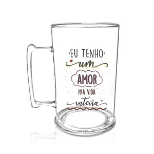 Caneca de Chopp Acrílico Personalizada