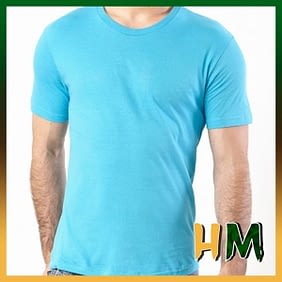 Camiseta Sublime Azul Turquesa