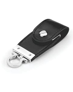 Pen Drive 8 GB em Couro para Brinde Personalizado