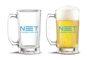 Caneca de Vidro para Brindes