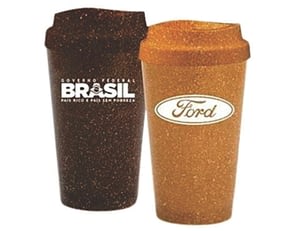 Copo Ecológico Fibras 320 Tampa 2
