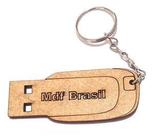 Chaveiro Pen Drive Personalizado