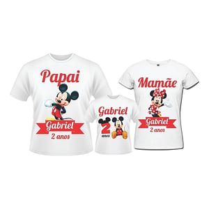 Camisetas Personalizadas Aniversário