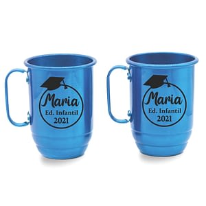 Canecas de alumínio personalizadas formatura 2