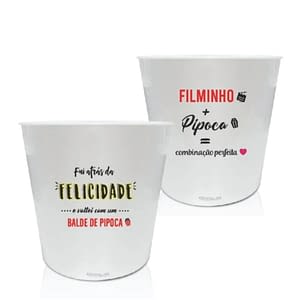 Balde de Pipoca Dia dos Namorados 2