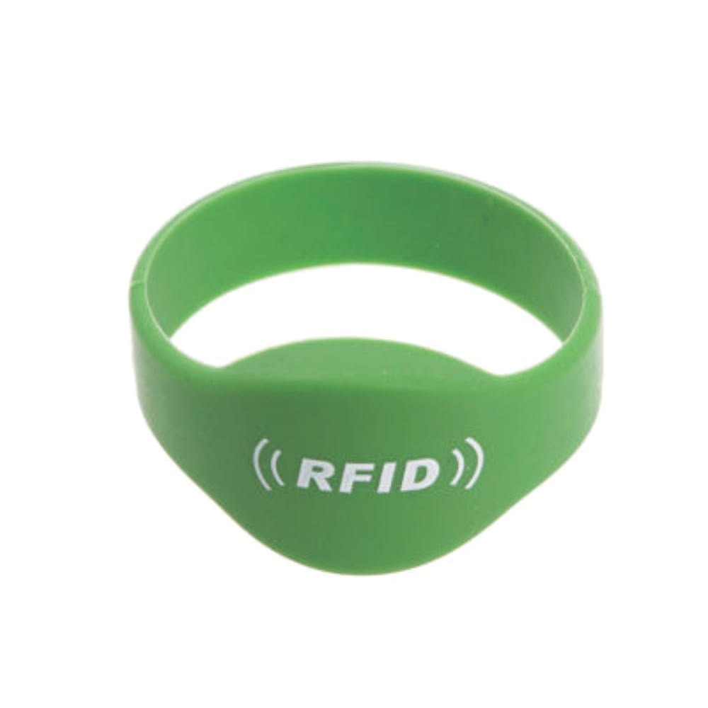 Pulseira de silicone ajustável com chip RFID NFC Brinde