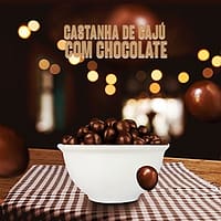 Castanha de Cajú com Chocolate