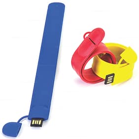 Pulseira bate-enrola com Pen Drive