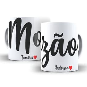 Caneca com nome casal personalizado