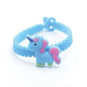 Pulseira Borracha Unicornio