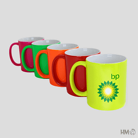 Canecas de Porcelana Coloridas